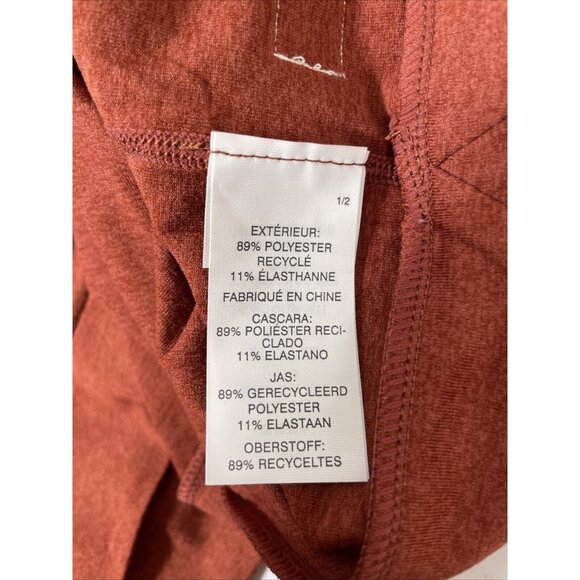 New Vuori Halo Essential Hoodie Womens Size Medium Currant Heather Athleisure - Picture 11 of 14